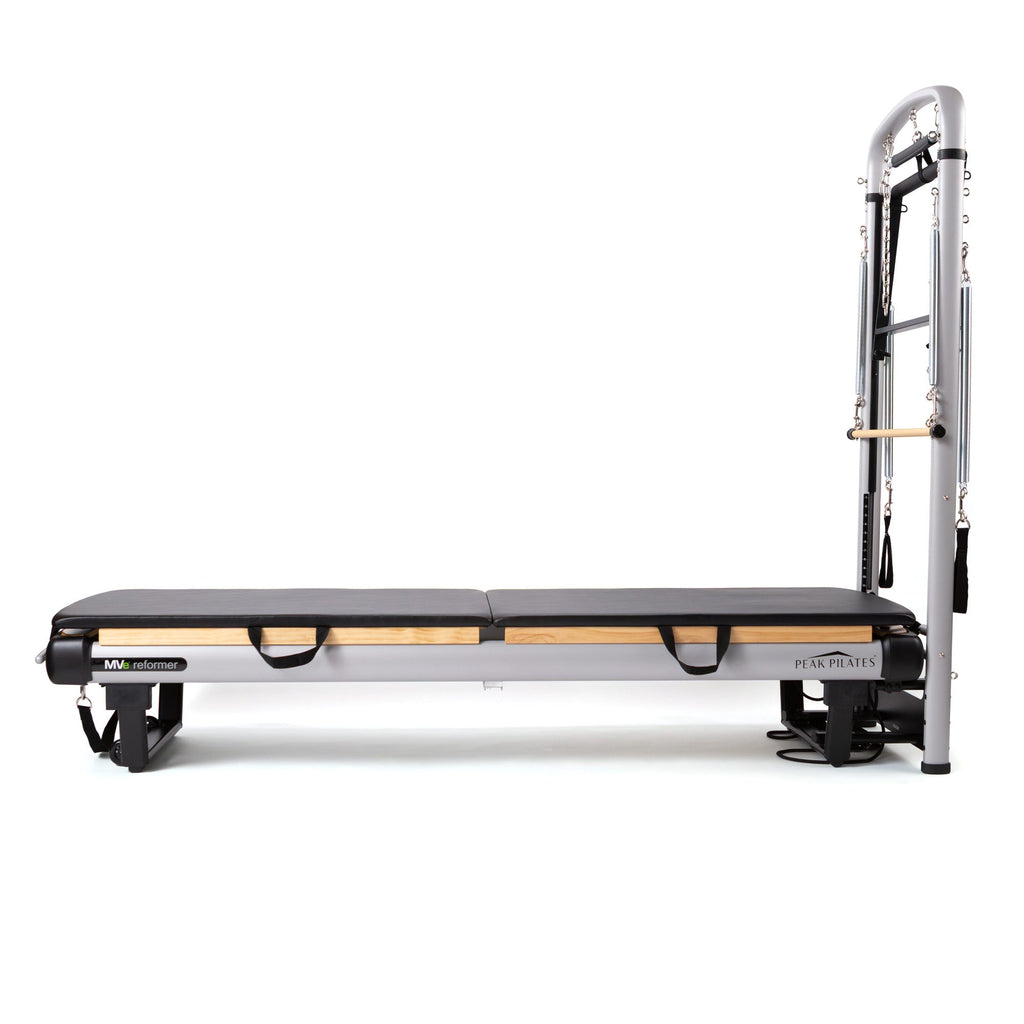 Core Pilates Apex Foldable Dual-Resistance Pilates Reformer with Jumpboard