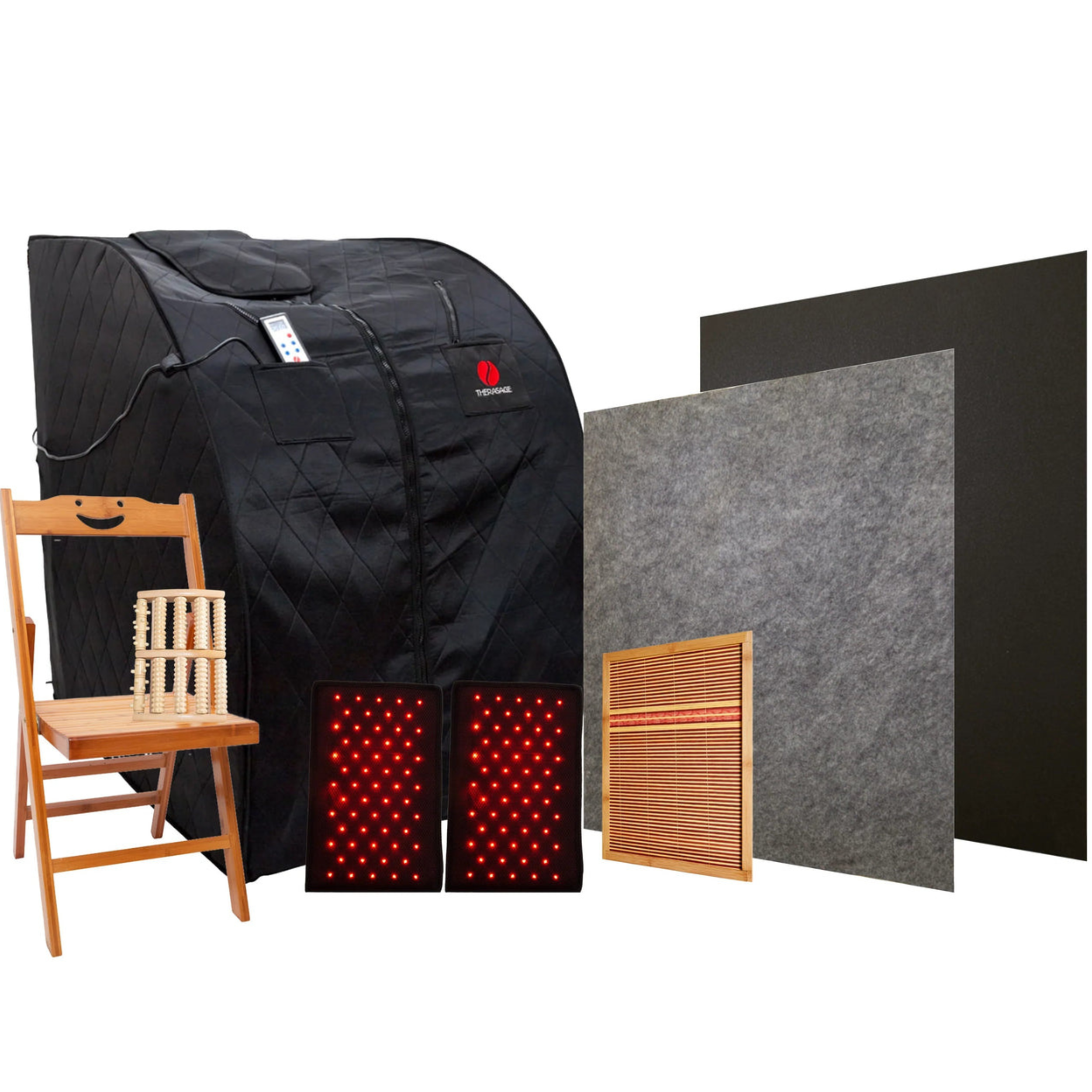 Therasage Thera360 Plus 1-Person Portable Full-Spectrum Infrared Sauna | 100°F–170°F