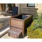 Kooru 1-Person Redwood Cold Plunge Tub | Chiller + Ozone System