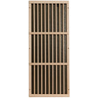 Durasage 2-Person FAR Infrared Indoor Sauna | Canadian Hemlock, 6 Carbon Heaters, 1700W