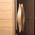 Durasage 2-Person FAR Infrared Indoor Sauna | Canadian Hemlock, 6 Carbon Heaters, 1700W