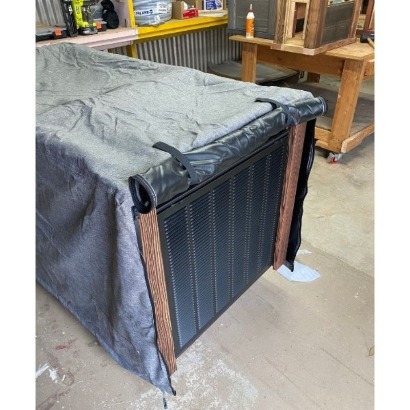 Kooru 1-Person Redwood Cold Plunge Tub | Chiller + Ozone System