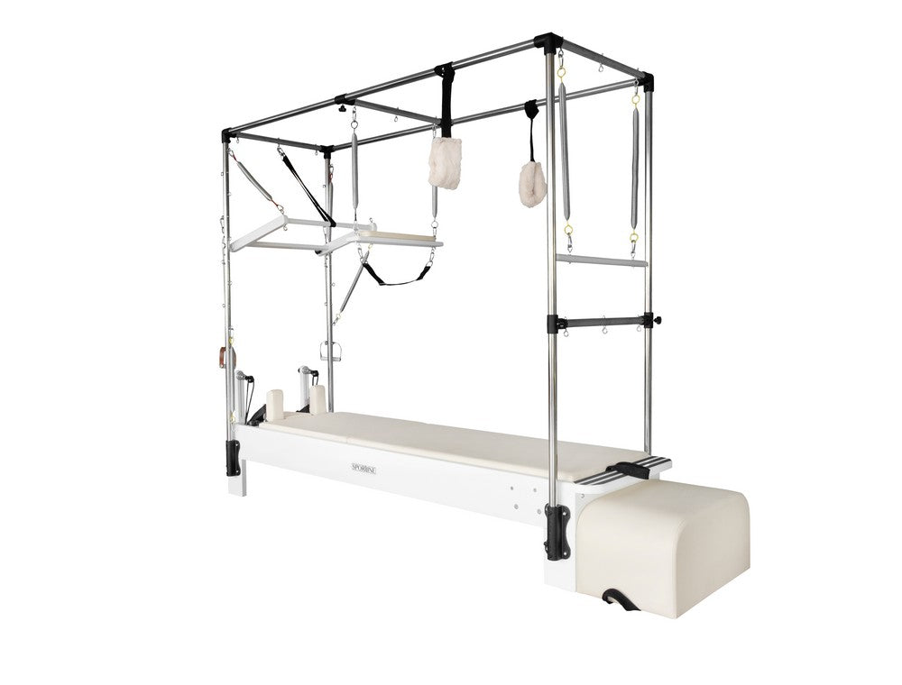 Sportline™ Superior Pilates Cadillac Reformer Bundle | Hornbeam Wood Indoor Studio System