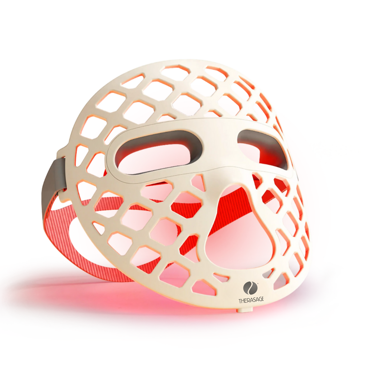 TheraGlow Mask2Go+™ LED Face Mask | Red, Near-Infrared, Blue & Yellow Light, Rechargeable
