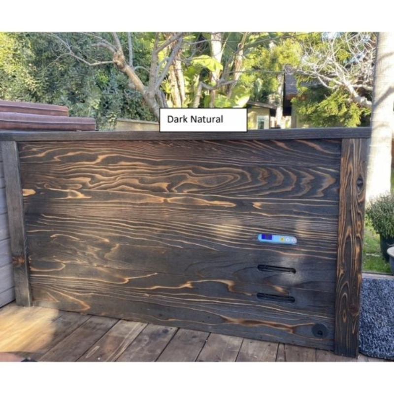 Kooru 1-Person Redwood Cold Plunge Tub | Chiller + Ozone System
