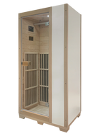 Blisspod Vienna 1-Person FAR Infrared Sauna | Canadian Hemlock, Very Low EMF, 140°F