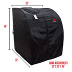 Therasage Thera360 Plus 1-Person Portable Full-Spectrum Infrared Sauna | 100°F–170°F