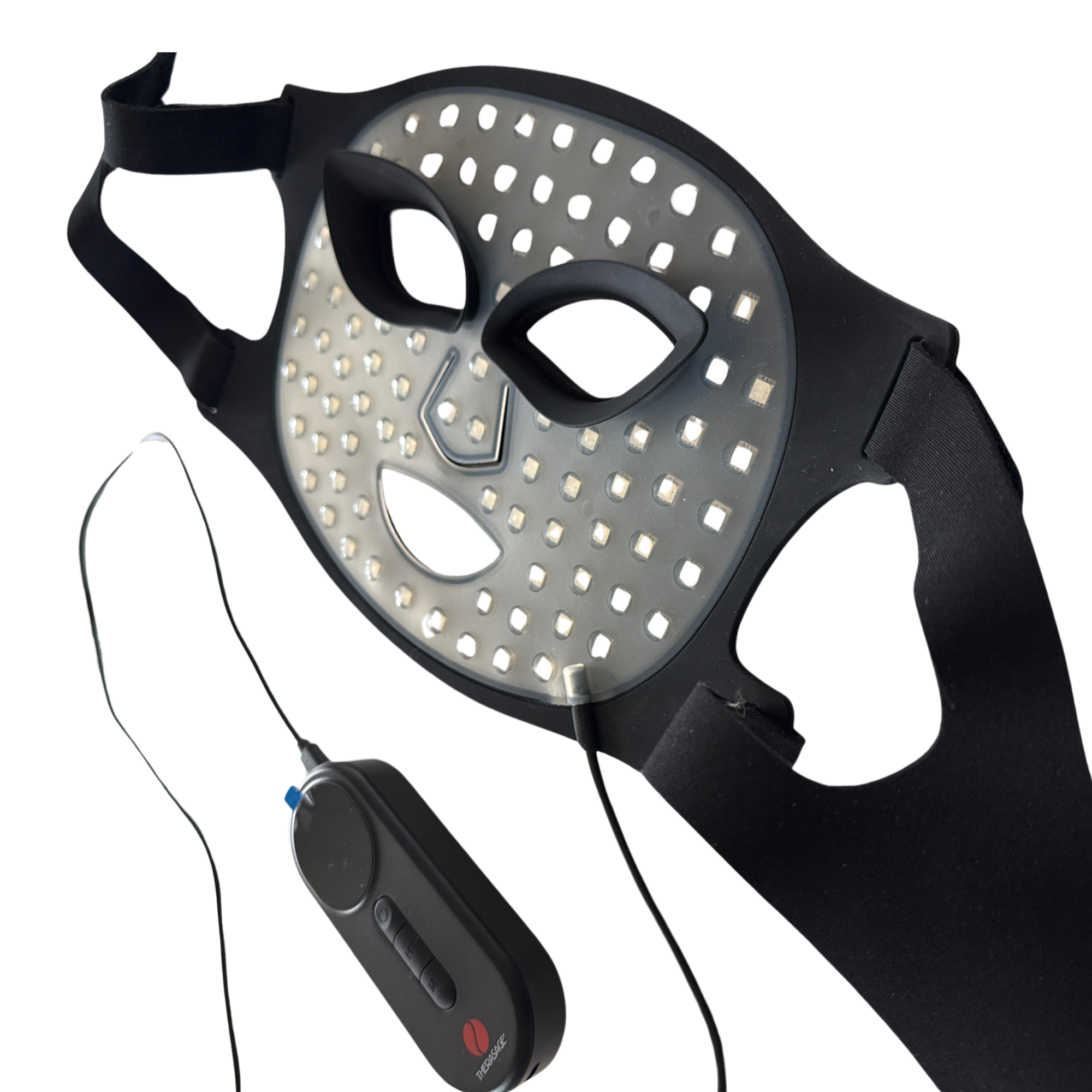 TheraGlow Mask2Go™ 8-Mode Red Light & Infrared LED Face Mask