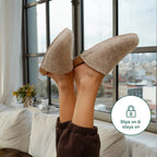 Cork Footbed House Shoe | Arch-Support Indoor Slipper for Women & Men