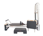 Fitkon™ Pro Plus Pilates Reformer with Aluminum Tower | Deluxe Indoor Home & Studio Bundle