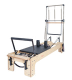 Fitkon™ Powerhouse Plus Pilates Reformer with Stainless Steel Tower & Mat Converter