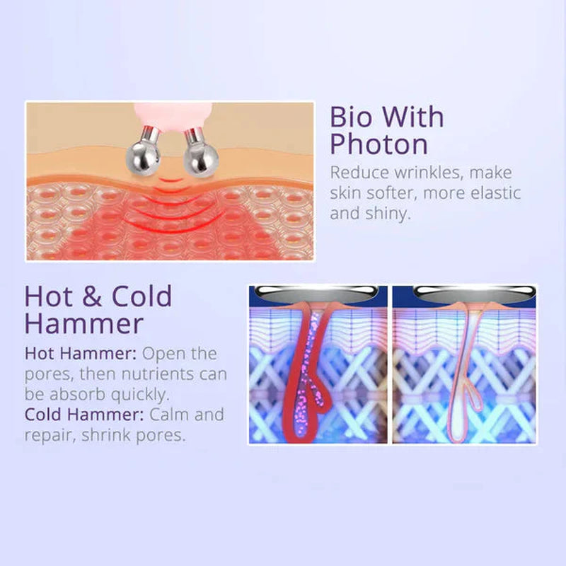 BRÜUN 10 in 1 Cavitation Machine Cellulite Removal Radio Frequency Body Sculpting RF Facial Skin Care Beauty Equipment for Beauty Studio & Home Use