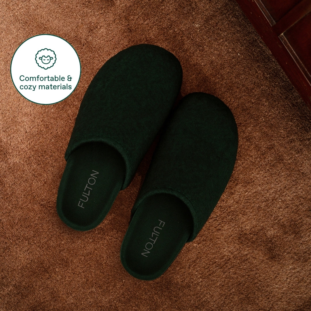 Cork Footbed House Shoe | Arch-Support Indoor Slipper for Women & Men