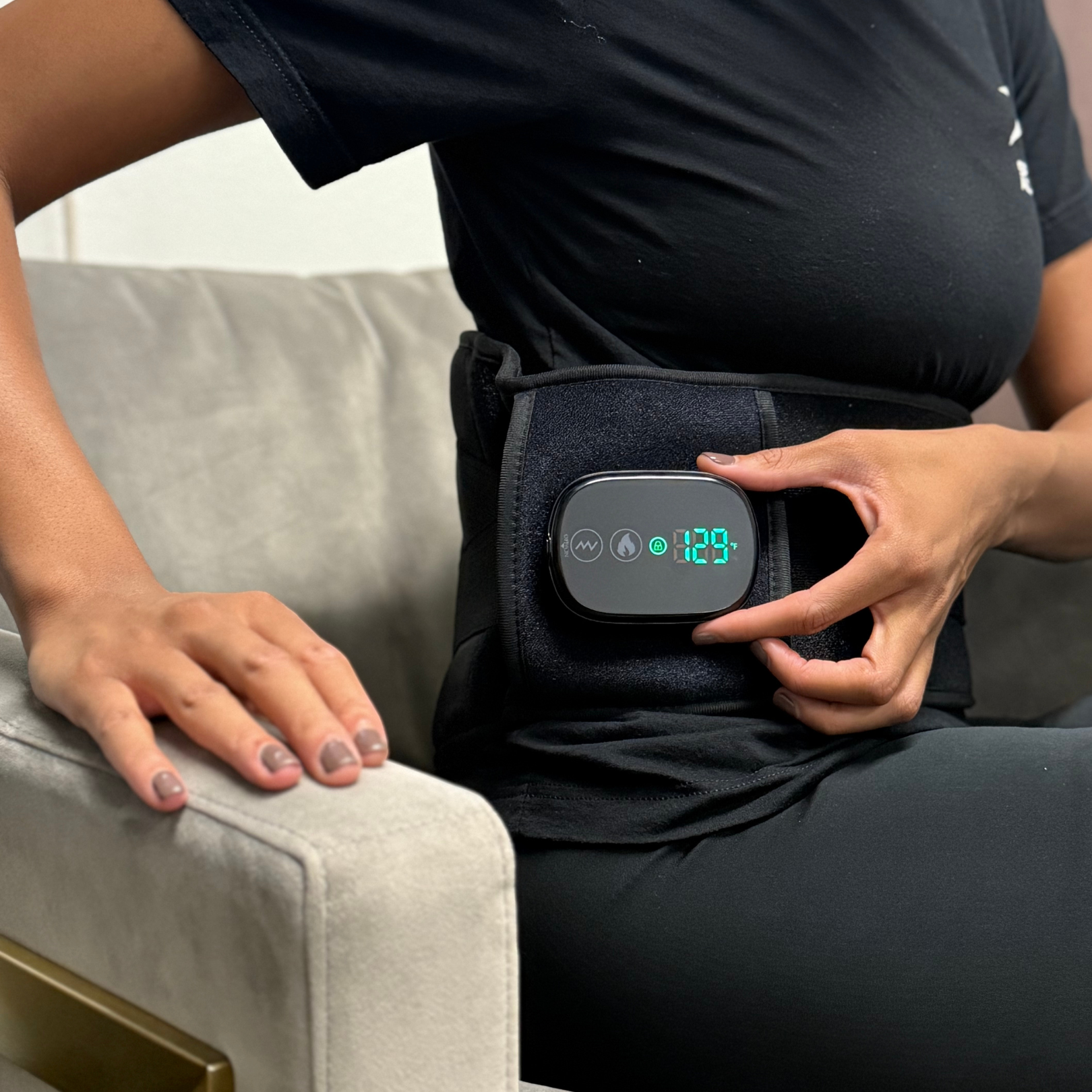 Therasage TheraBelt Red & Near-Infrared Light Wrap with Heat and Vibration