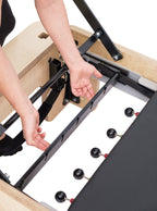 Fitkon™ Powerhouse Plus Pilates Reformer with Stainless Steel Tower & Mat Converter