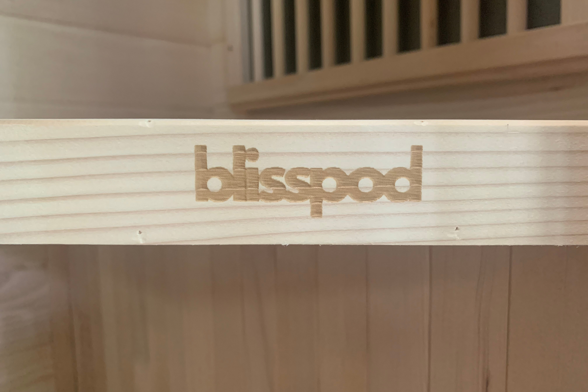 Blisspod Vienna 1-Person FAR Infrared Sauna | Canadian Hemlock, Very Low EMF, 140°F