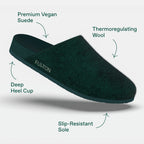 Cork Footbed House Shoe | Arch-Support Indoor Slipper for Women & Men