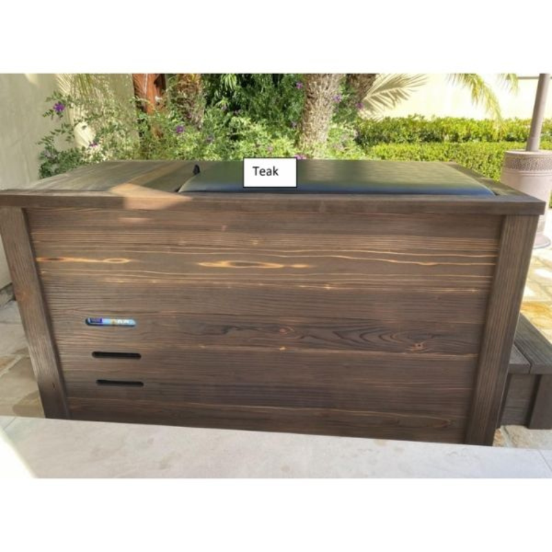Kooru 1-Person Redwood Cold Plunge Tub | Chiller + Ozone System