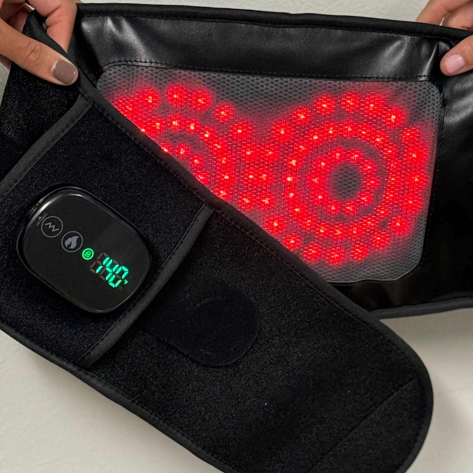Therasage TheraBelt Red & Near-Infrared Light Wrap with Heat and Vibration