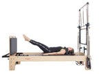 Fitkon™ Powerhouse Plus Pilates Reformer with Stainless Steel Tower & Mat Converter