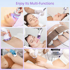BRÜUN 10 in 1 Cavitation Machine Cellulite Removal Radio Frequency Body Sculpting RF Facial Skin Care Beauty Equipment for Beauty Studio & Home Use