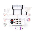 BRÜUN 10 in 1 Cavitation Machine Cellulite Removal Radio Frequency Body Sculpting RF Facial Skin Care Beauty Equipment for Beauty Studio & Home Use