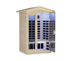 FAR Infrared Indoor Sauna | 6 Heating Plates, Bluetooth & Touchscreen Control