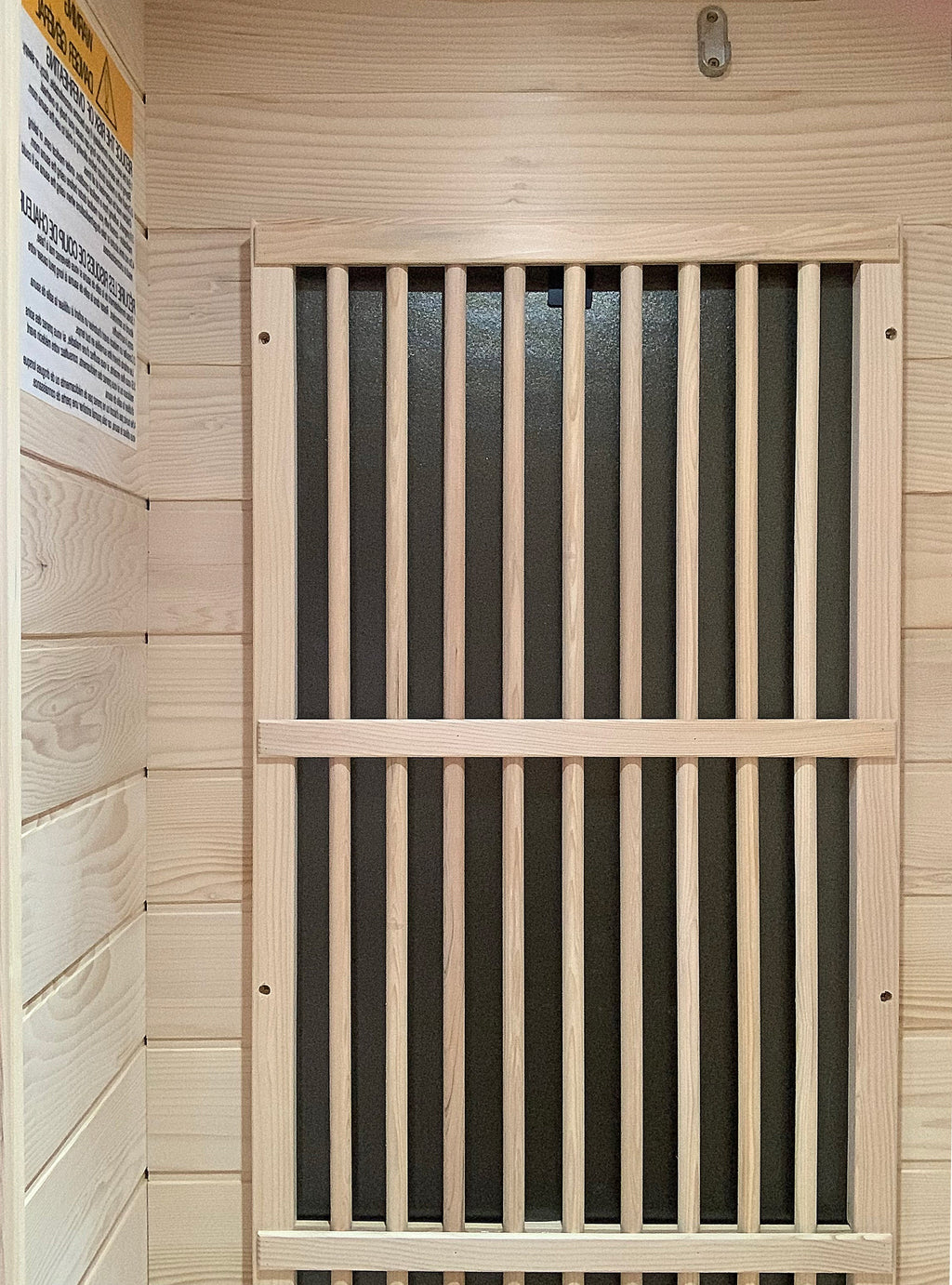 Blisspod Vienna 1-Person FAR Infrared Sauna | Canadian Hemlock, Very Low EMF, 140°F