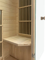 Blisspod Vienna 1-Person FAR Infrared Sauna | Canadian Hemlock, Very Low EMF, 140°F
