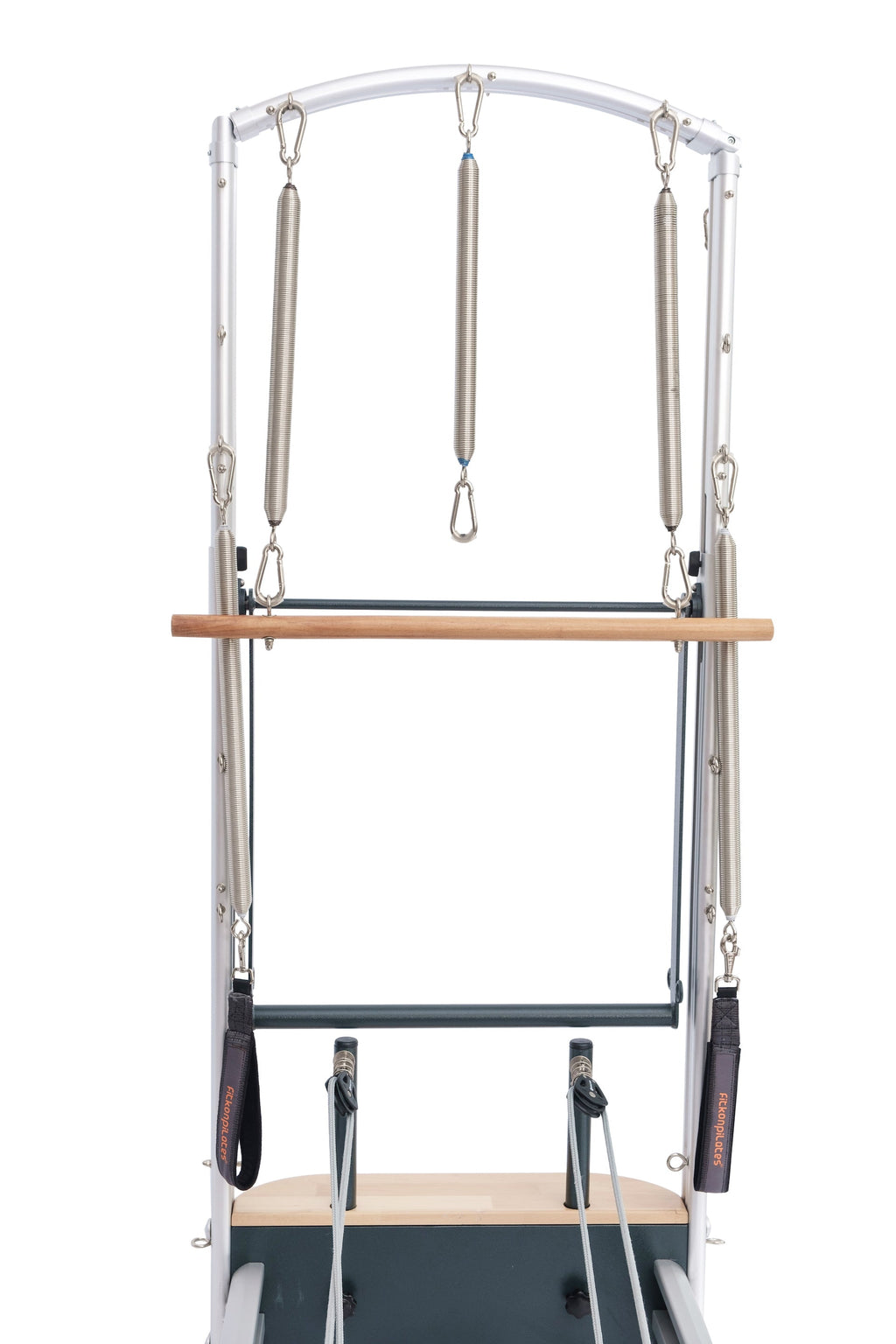 Fitkon™ Pro Plus Pilates Reformer with Aluminum Tower | Deluxe Indoor Home & Studio Bundle