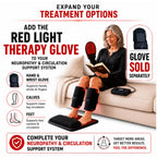 Red Light Neuropathy and Circulation Support System for Feet, Calves, Lower Back. 3,456 LEDs in System