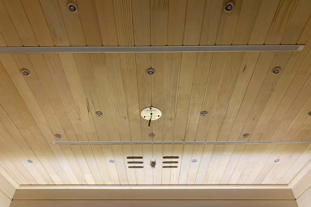 Blisspod Bergen 2-Person Full Spectrum Infrared Sauna with Red Light Panel | Canadian Hemlock | Low EMF | Indoor
