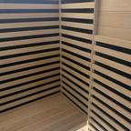 Blisspod Bergen 2-Person Full Spectrum Infrared Sauna with Red Light Panel | Canadian Hemlock | Low EMF | Indoor