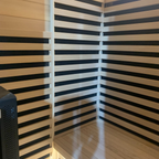 Blisspod Bergen 2-Person Full Spectrum Infrared Sauna with Red Light Panel | Canadian Hemlock | Low EMF | Indoor