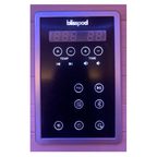 Blisspod Bergen 2-Person Full Spectrum Infrared Sauna with Red Light Panel | Canadian Hemlock | Low EMF | Indoor