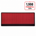 Large Red Light Therapy Pad – 27" x 11" with 1,998 LEDs for Pain Relief & Recovery