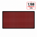 Medium Red Light Pad for Pain Relief & Recovery | 16" x 11" | 1188 LEDs + 12V Car Adapter