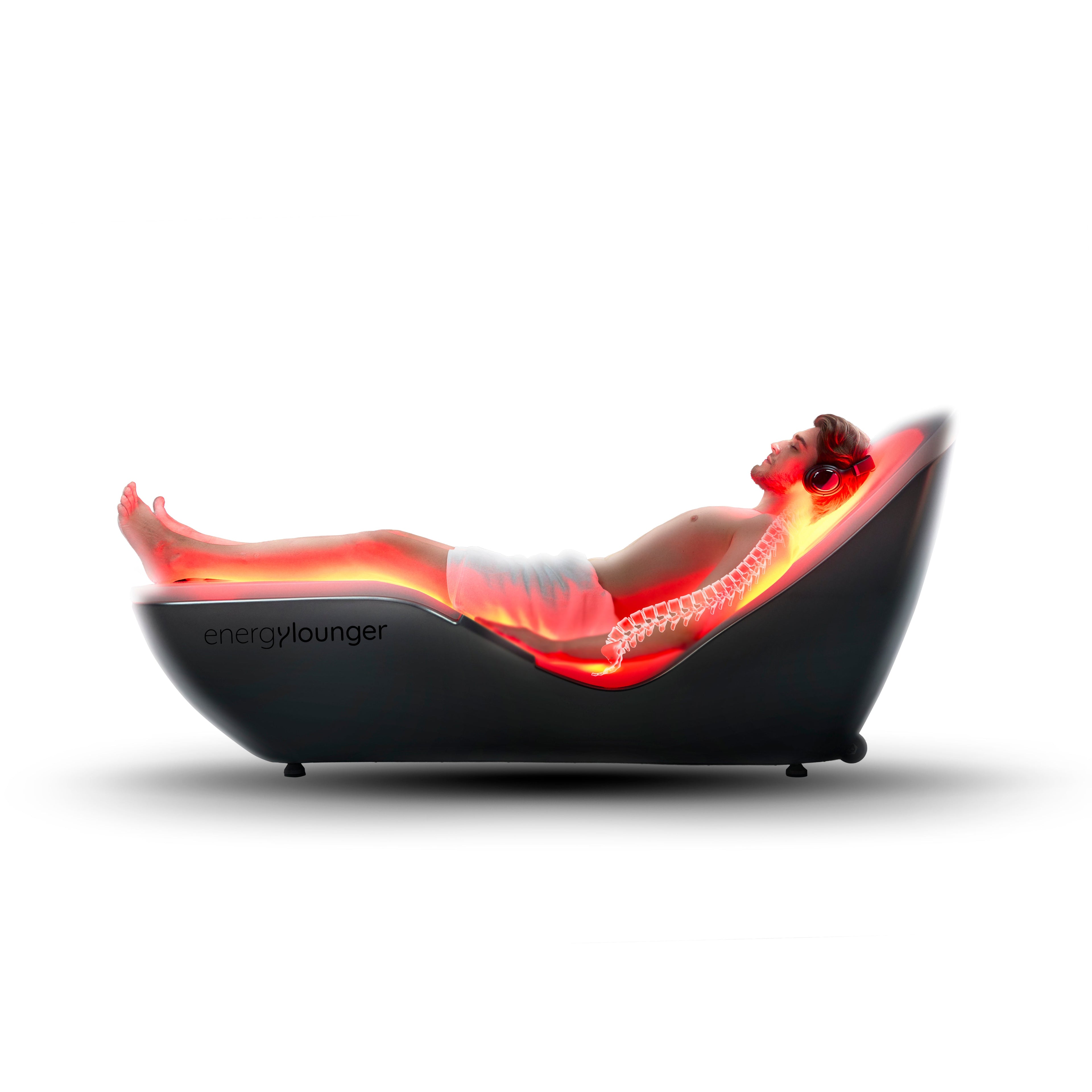 EnergyLounger Full-Body Red & Near-Infrared Light Wellness System + EnergyLounger Blanket