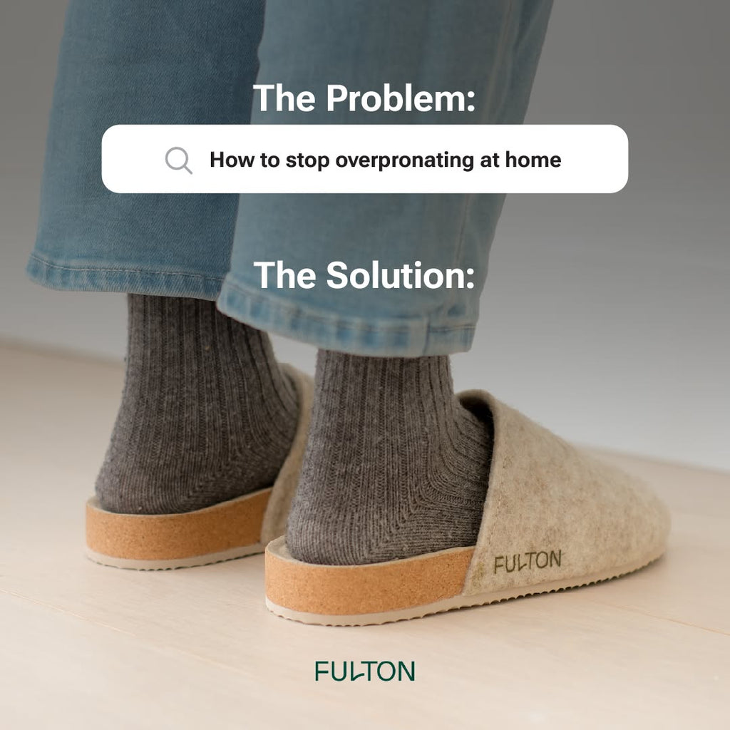 Cork Footbed House Shoe | Arch-Support Indoor Slipper for Women & Men