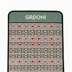4-in-1 Full-Body PEMF Mat with 660nm Red Light, Far-Infrared Heat & Gemstones