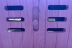 Blisspod Malmo 2-Person Infrared Sauna | Canadian Hemlock, Low EMF + Red Light Panel