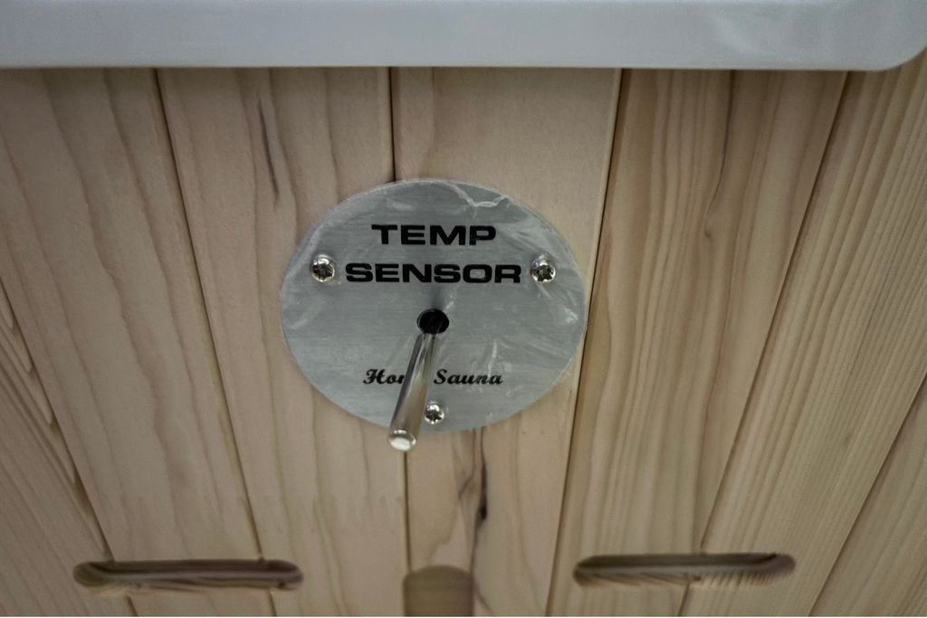 Blisspod Malmo 2-Person Infrared Sauna | Canadian Hemlock, Low EMF + Red Light Panel