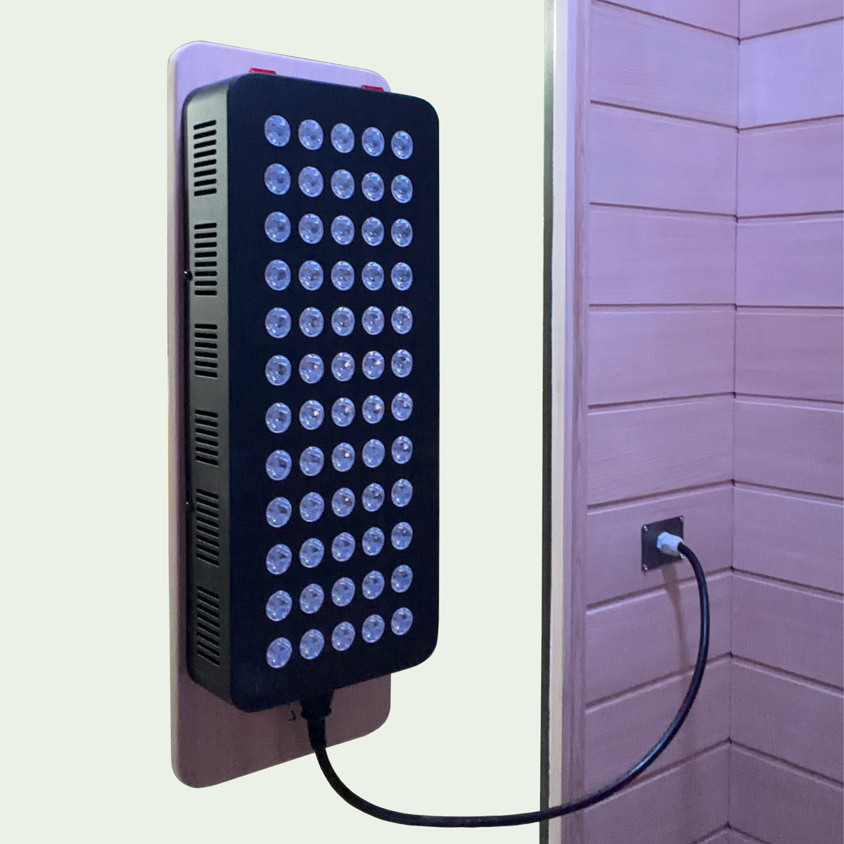 Blisspod Malmo 2-Person Infrared Sauna | Canadian Hemlock, Low EMF + Red Light Panel