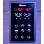 Blisspod Malmo 2-Person Infrared Sauna | Canadian Hemlock, Low EMF + Red Light Panel