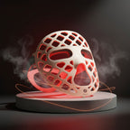 TheraGlow Mask2Go+™ LED Face Mask | Red, Near-Infrared, Blue & Yellow Light, Rechargeable