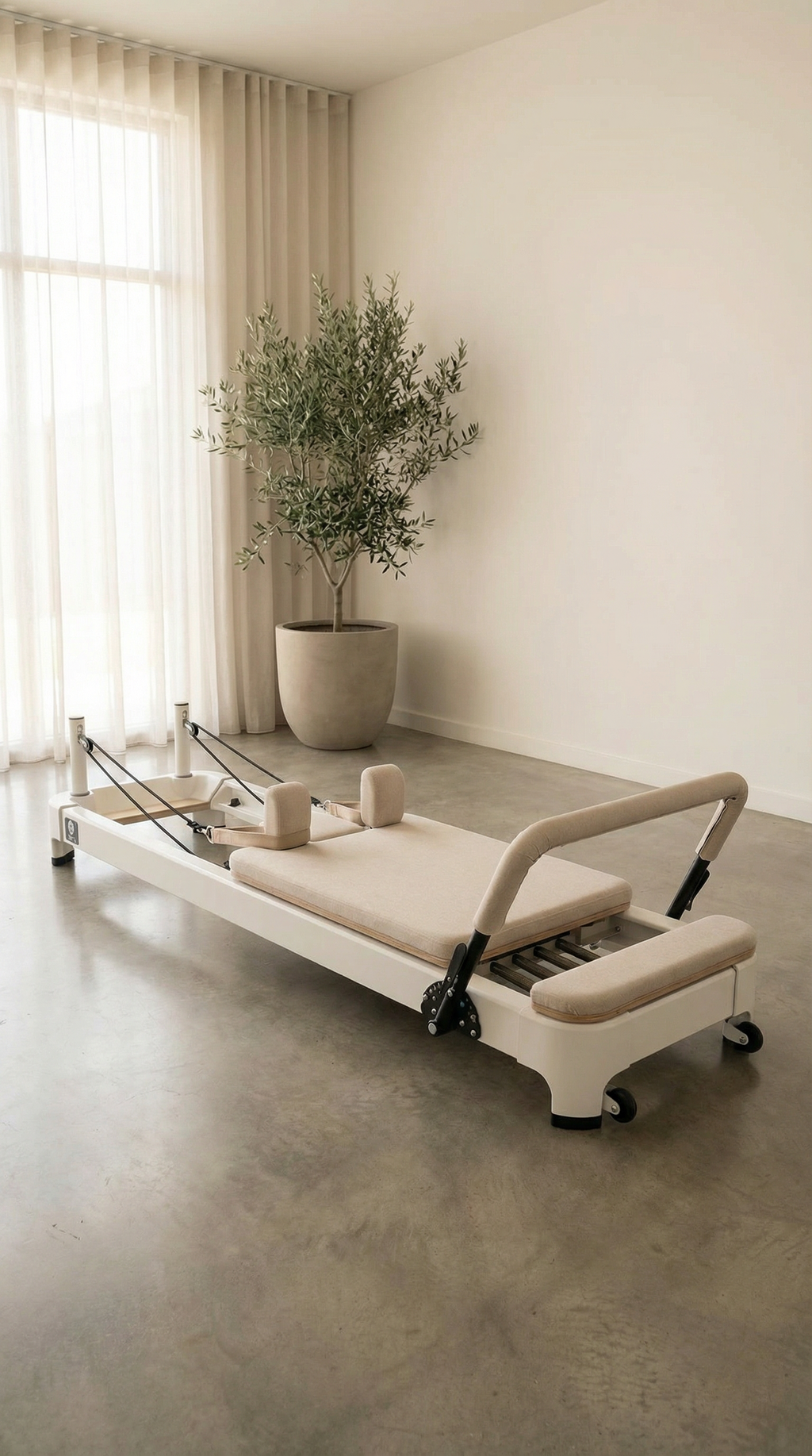 Queen 2.0 Studio Pilates Reformer | 8-Wheel ABEC 7 Carriage for Home & Studio