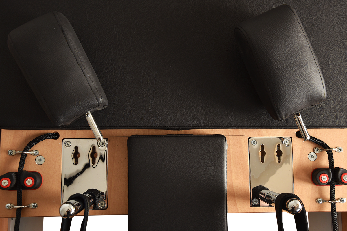 Private Pilates™ Premium Beechwood Pilates Reformer with Tower | Home & Studio Bundle
