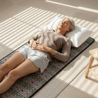 4-in-1 Full-Body PEMF Mat with 660nm Red Light, Far-Infrared Heat & Gemstones