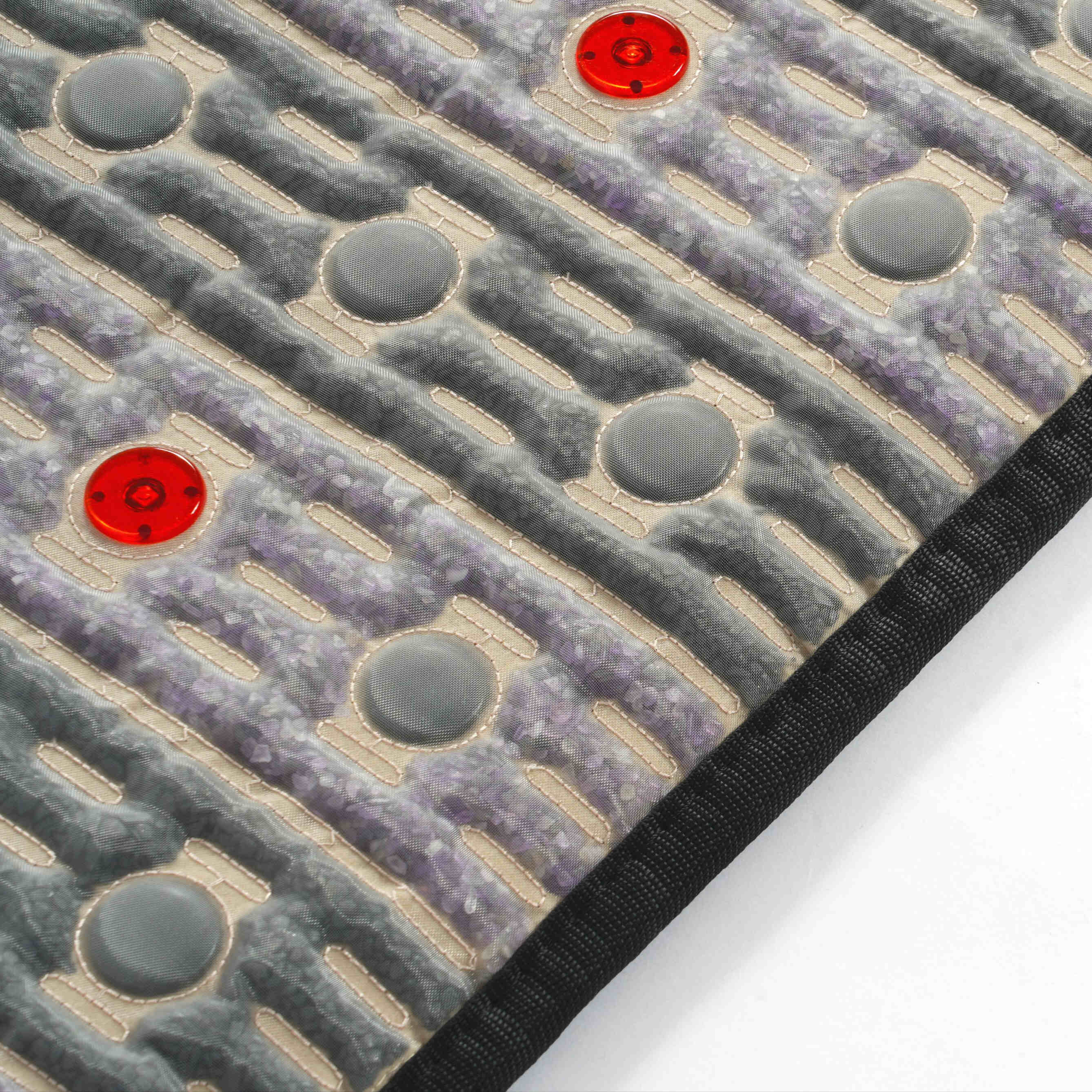4-in-1 Full-Body PEMF Mat with 660nm Red Light, Far-Infrared Heat & Gemstones