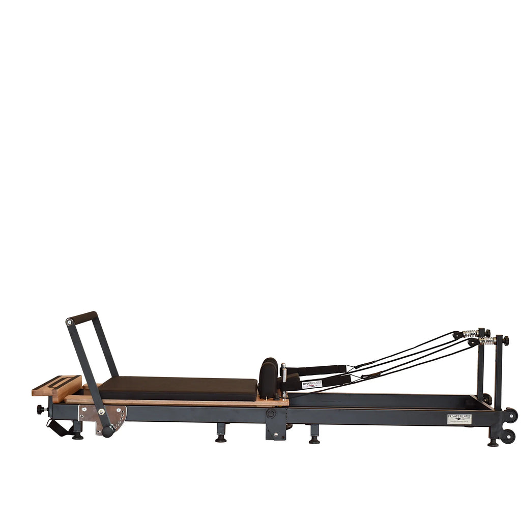 Private Pilates Katlanir Premium Foldable Pilates Reformer | Beech Wood & Steel Home Reformer